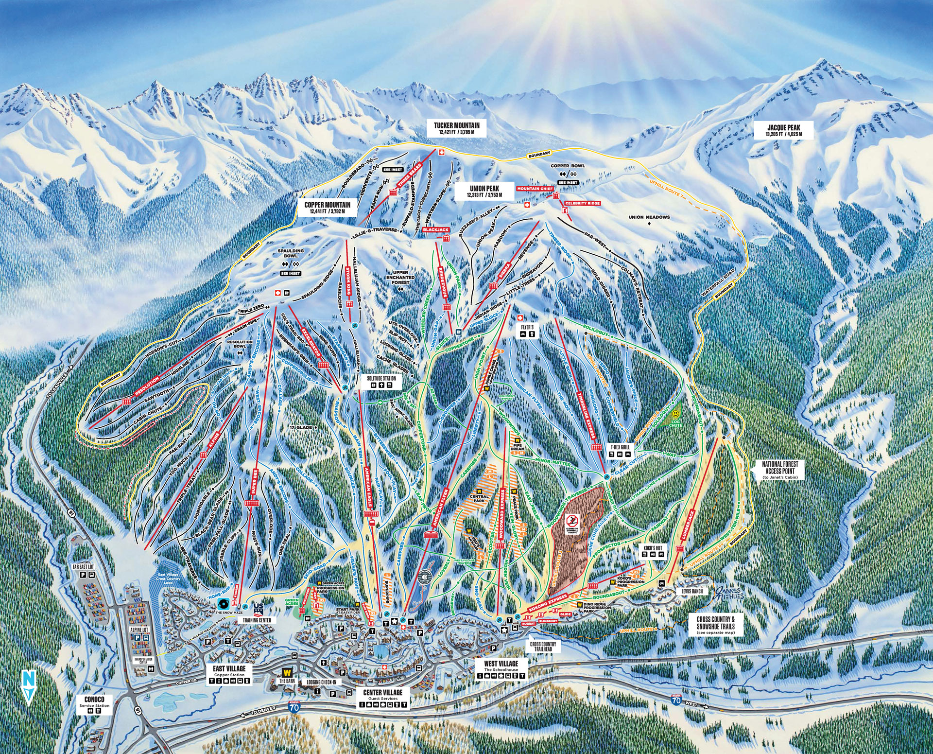 Trail Maps  Snow Creek Mountain Resort