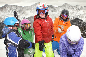 Family Skiing at Copper Mountain Resort, Colorado