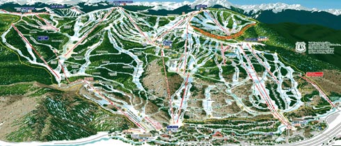 Vail Ski Resort Map Vail Resort | Skiing Snowboarding | Colorado Vacation Directory