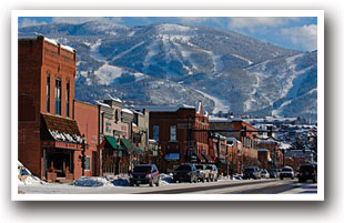 The Historic Downtown of Steamboat Springs, Colorado