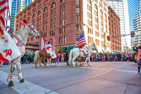 National Western Stock Show Kick-Off Parade in Downtown Denver, Colorado